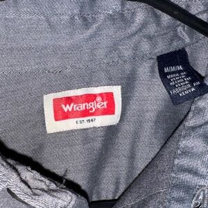 Wrangler short sleeve button up